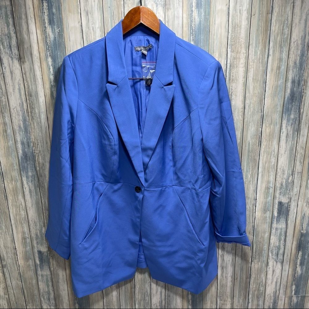 Jessica London Long Blazer Jacket sz 20W  # X123